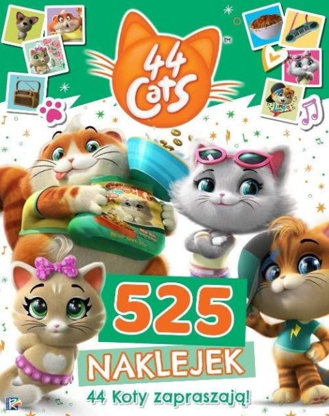 44 Koty- 525 naklejek