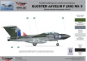 GLOSTER JAVELIN F (AW) MK9 SAMOLOT