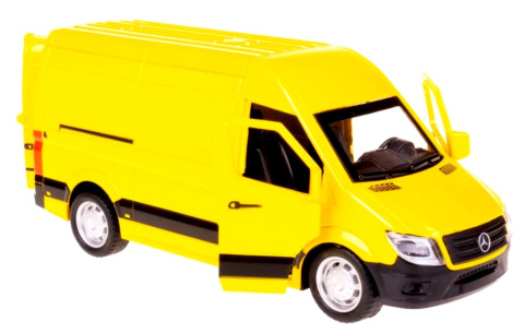 Mercedes Benz Sprinter 1:32 żółty Mercedes Benz Sprinter 1:32 żółty