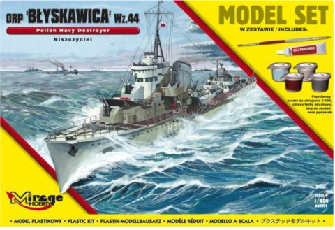 ORP BLYSKAWICA WZ 44 STATEK NISZCZYCIEL