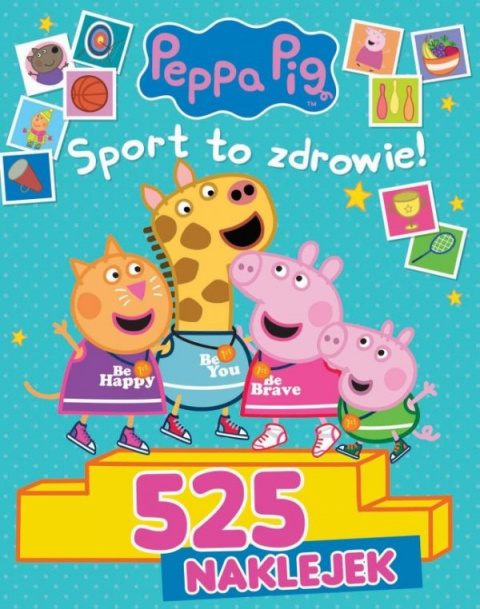 Świnka Peppa - 525 naklejek