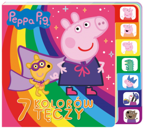 Świnka Peppa- 7 kolorów tęczy