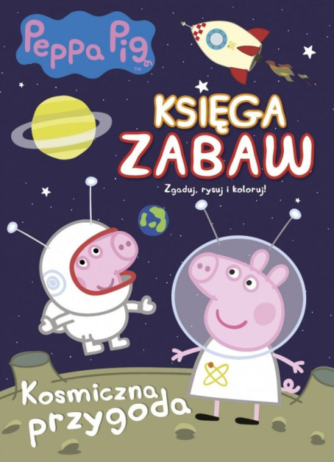 Świnka Peppa- Księga zabaw- Kosmiczna