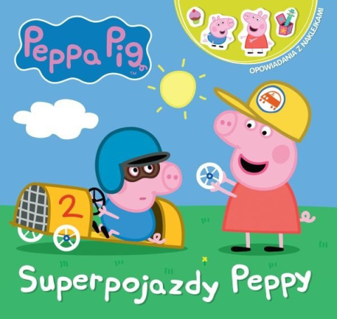 Świnka Peppa- Opowiadania z naklejkami- Super