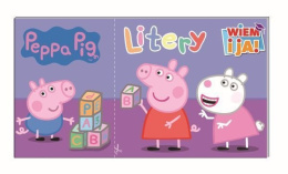 Świnka Peppa- Wiem i ja- Litery