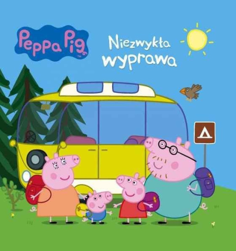 Świnka Peppa- twarda- Niezywkła wyprawa