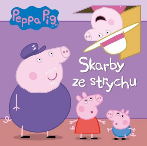 Świnka Peppa- twarda- Skarby ze strychu