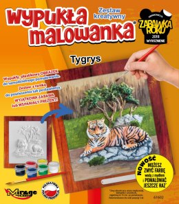 Wypukła malowanka - ZOO Tygrys