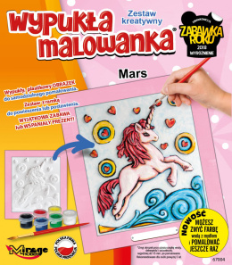 Wypukła Malowanka Jednorożec - Mars