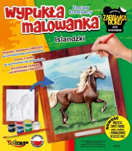 Wypukła Malowanka Koń - Islandzki