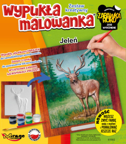 Wypukła Malowanka Las - Jeleń