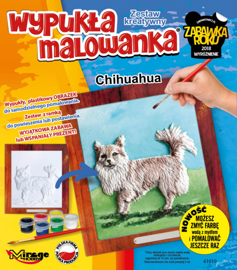 Wypukła Malowanka Pies - Chihuahua