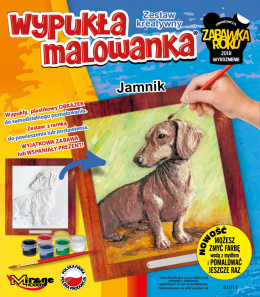 Wypukła Malowanka Pies - Jamnik