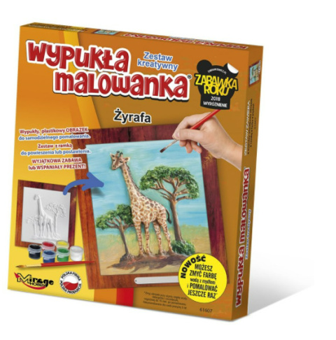 Wypukła Malowanka ZOO - Żyrafa