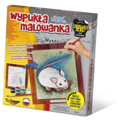 Wypukła malowanka - mysz