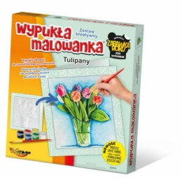 Wypukła malowanka - tulipany