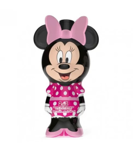 Minnie Mouse żel pod prysznic i szampon 2w1 400 ml (butelka 3D)