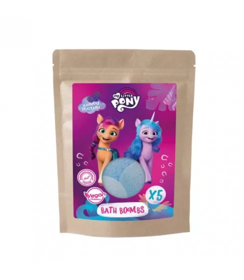 My Little Pony kule musujące do kąpieli 5x50g