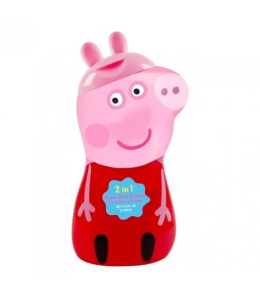 Peppa Pig żel pod prysznic i szampon 2w1 400 ml (butelka 3D)