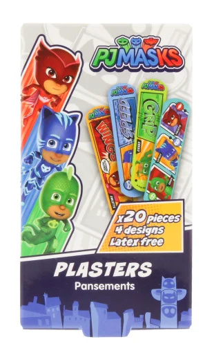 Pj Mask plastry opatrunkowe 20 szt. Pj Mask plastry opatrunkowe 20 szt.