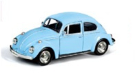 RMZ Volkswagen Beetle 1967 - Sky Blue (With Hologram) 1:32