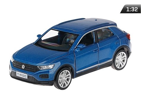 RMZ Volkswagen T-ROC NIEBIESKI 1:32 RMZ Volkswagen T-ROC NIEBIESKI 1:32