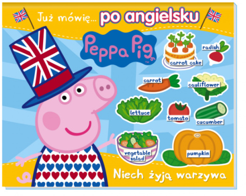 Świnka Peppa Już mówię… 2 po angielsku Niech żyją warzywa!