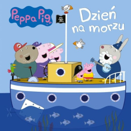 Świnka Peppa - twarda - dzień na morzu