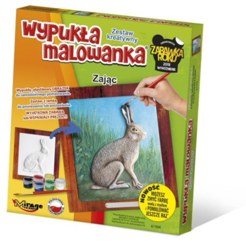 Wypukła malowanka - Las zając