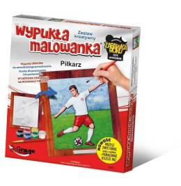 Wypukła malowanka - Piłkarz