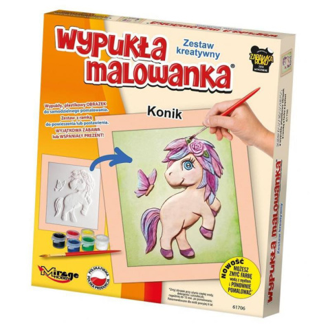 Wypukłą malowanka Konik