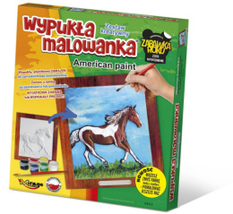 Wypukła malowanka koń American paint