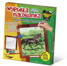 Wypukła malowanka koń Holenderski gorącokrwisty