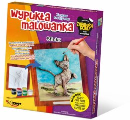 Wypukła malowanka - kot sfinks