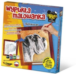 Wypukła malowanka - pies sznaucer