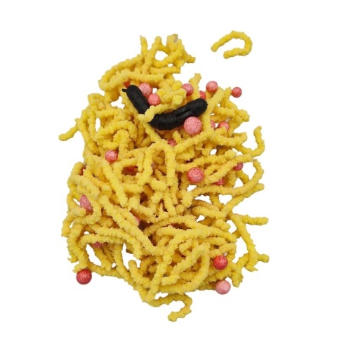 CREEPY WORMS YELLOW MAGICZNE ROBACZKI DO SZTUCZEK I GIER KREATYWNYCH 3+