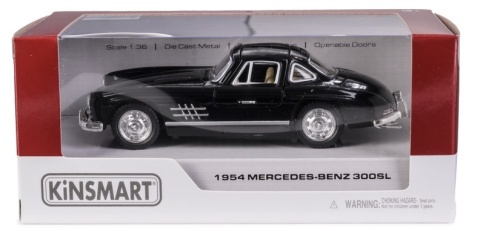 KT 5" 1954 Mercedes-Benz 300SL/ BLACK 1:36