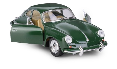KT 5" PORSCHE 356 B CARRERA 2 GREEN 1:36