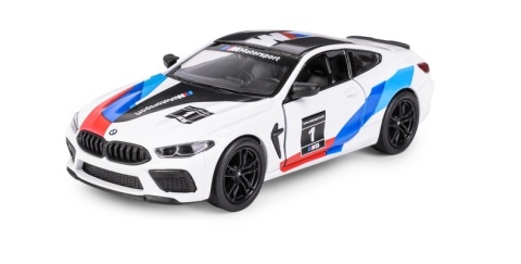 KT 5" BMW M8 Competition Coupe (Livery Edition)/white 1:38
