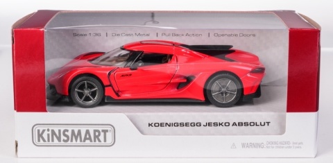 KT 5" Koenigsegg Jesko Absolut/red 1:36