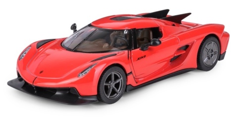 KT 5" Koenigsegg Jesko Absolut/red 1:36