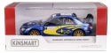 KT 5" Subaru Impreza WRC 2007/blue 1:36