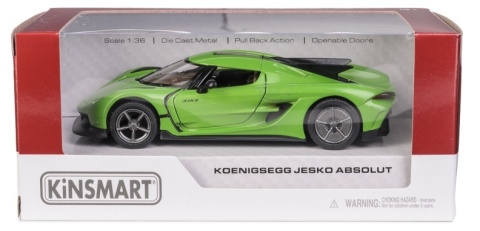 KT 5" Koenigsegg Jesko Absolut/green 1:36