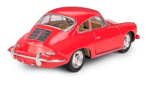 KT 5" PORSCHE 356 B CARRERA 2 RED 1:36