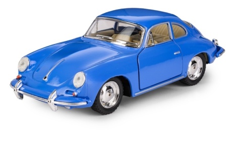 KT 5" Porsche 356 B Carrera 2/blue 1:36