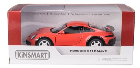 KT 5" Porsche 911 Rallye/red 1:36