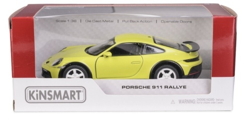 KT 5" Porsche 911 Rallye/yellow 1:36