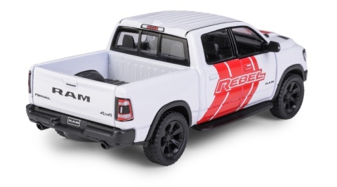 "KT 5"" 2019 Ram 1500 w/ printing/white" 1:36