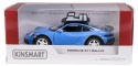 KT 5" Porsche 911 Rallye with Roof Rack/blue1:36