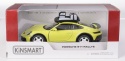 KT 5" Porsche 911 Rallye with Roof Rack/yellow 1:36